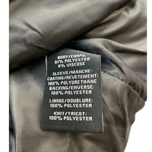 NWT 7 For All Mankind Mixed Media Bomber Jacket SZ L - Picture 11 of 12